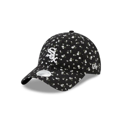 Chicago White Sox Gorra | New Era MLB Floral 9twenty Adjustable Cap Mexico - Negros